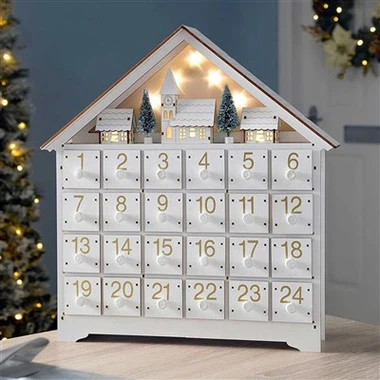 Calendr Adfent DIY pren
